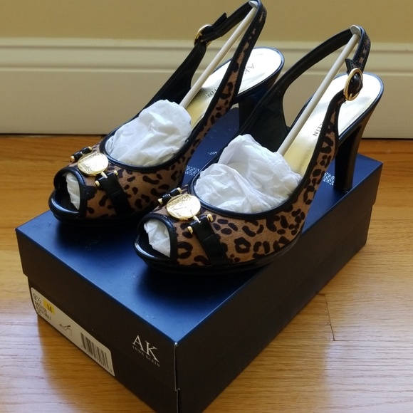 Anne Klein, Akeditor Multi, Black Patent, 9.5 - Picture 3 of 8